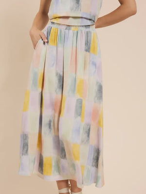 PETRICHOR MIDI SKIRT AH1614